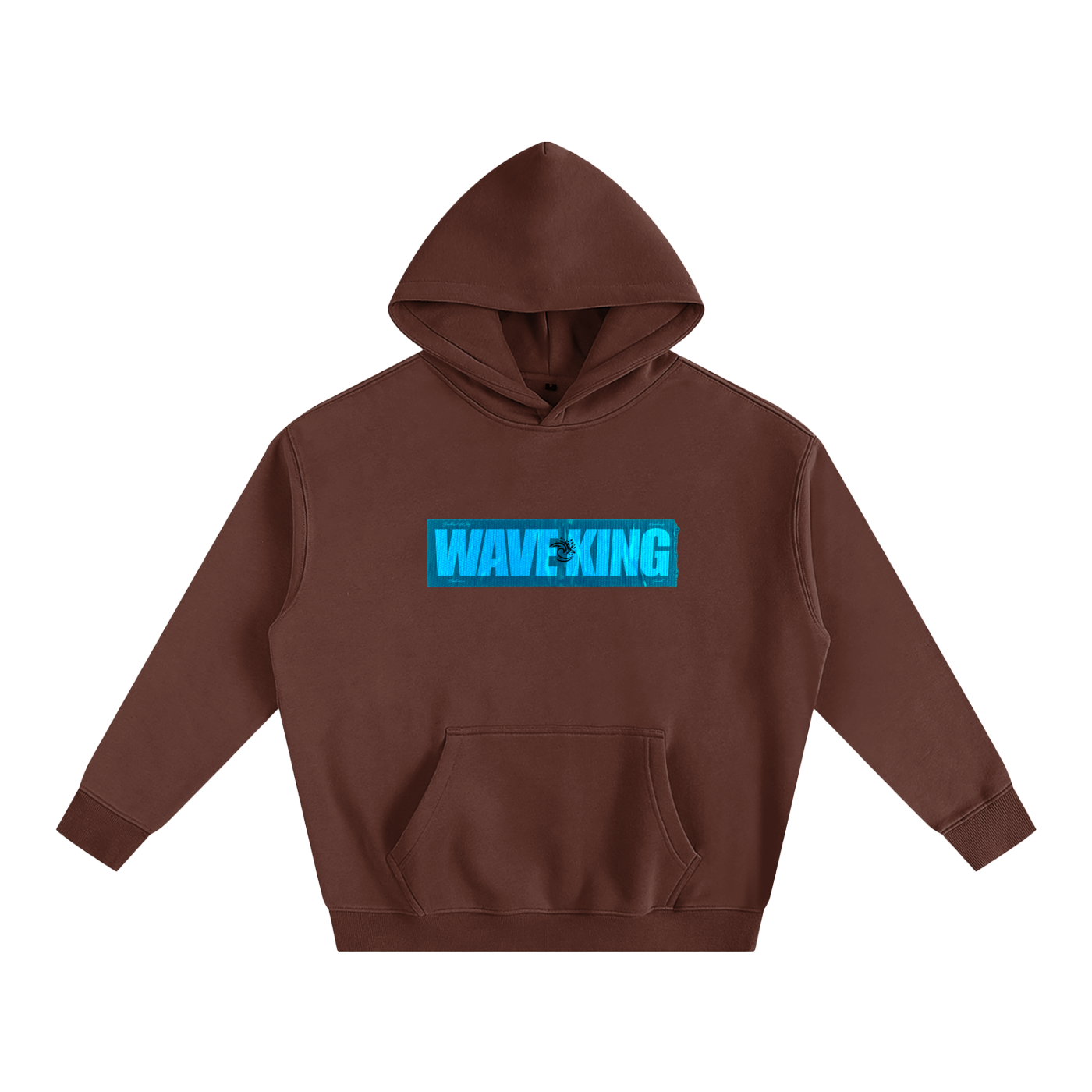 WAVE KING Oversize Fleeced Hoodie