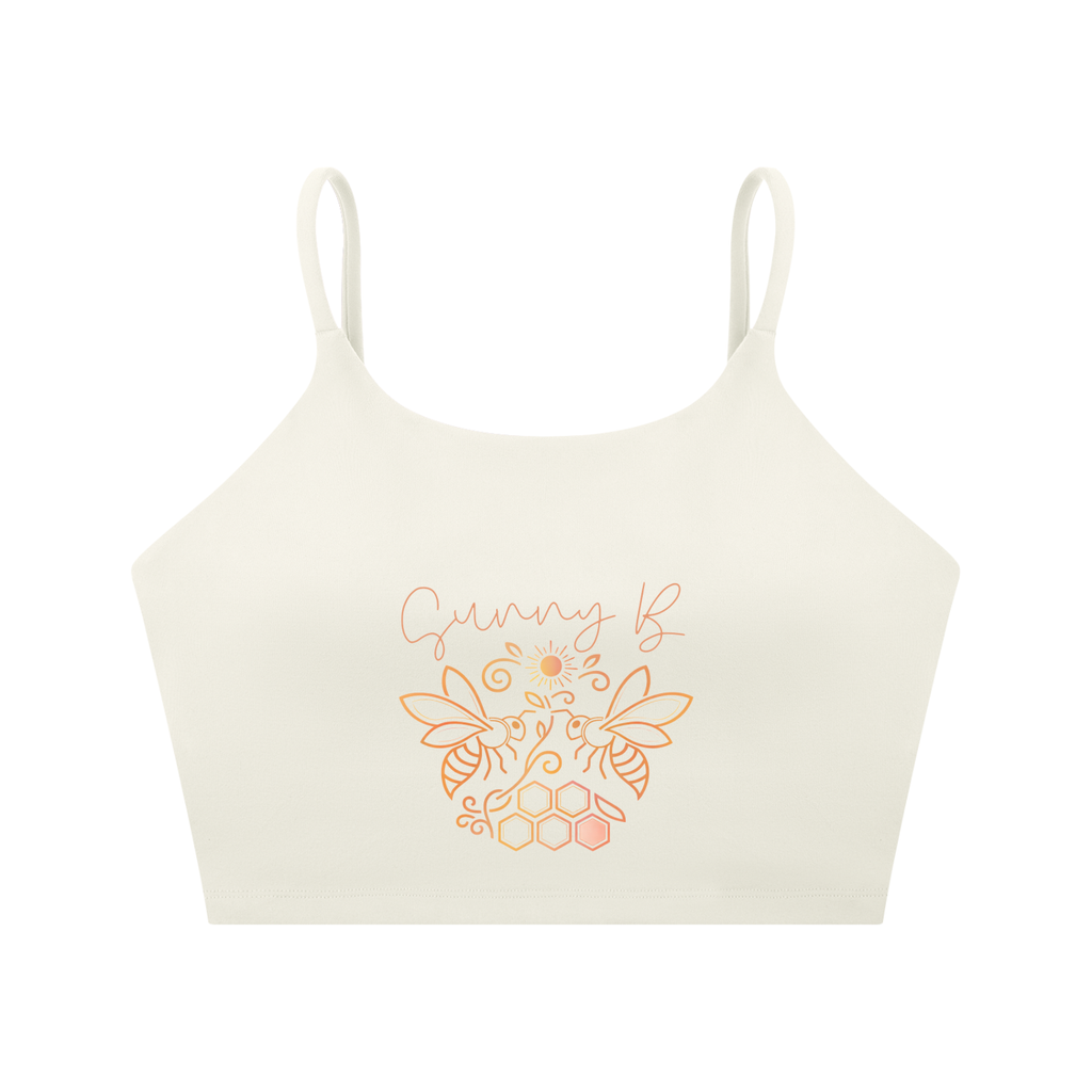 Spaghetti Strap Yoga Sports Bra