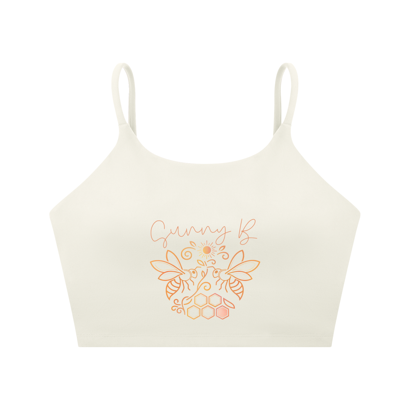 Spaghetti Strap Yoga Sports Bra