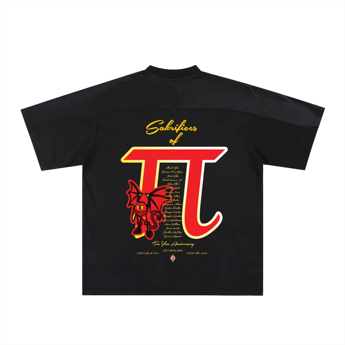 The 10 YEAR Jersey (Autographed Edition) - Oversized Mesh V-Neck Soccer Jersey