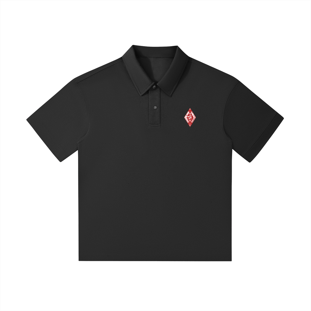 10 Year Logo Drop Shoulder Short-Sleeve Polo