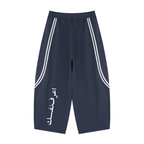 Unisex Wide Leg Piping Sweatpants