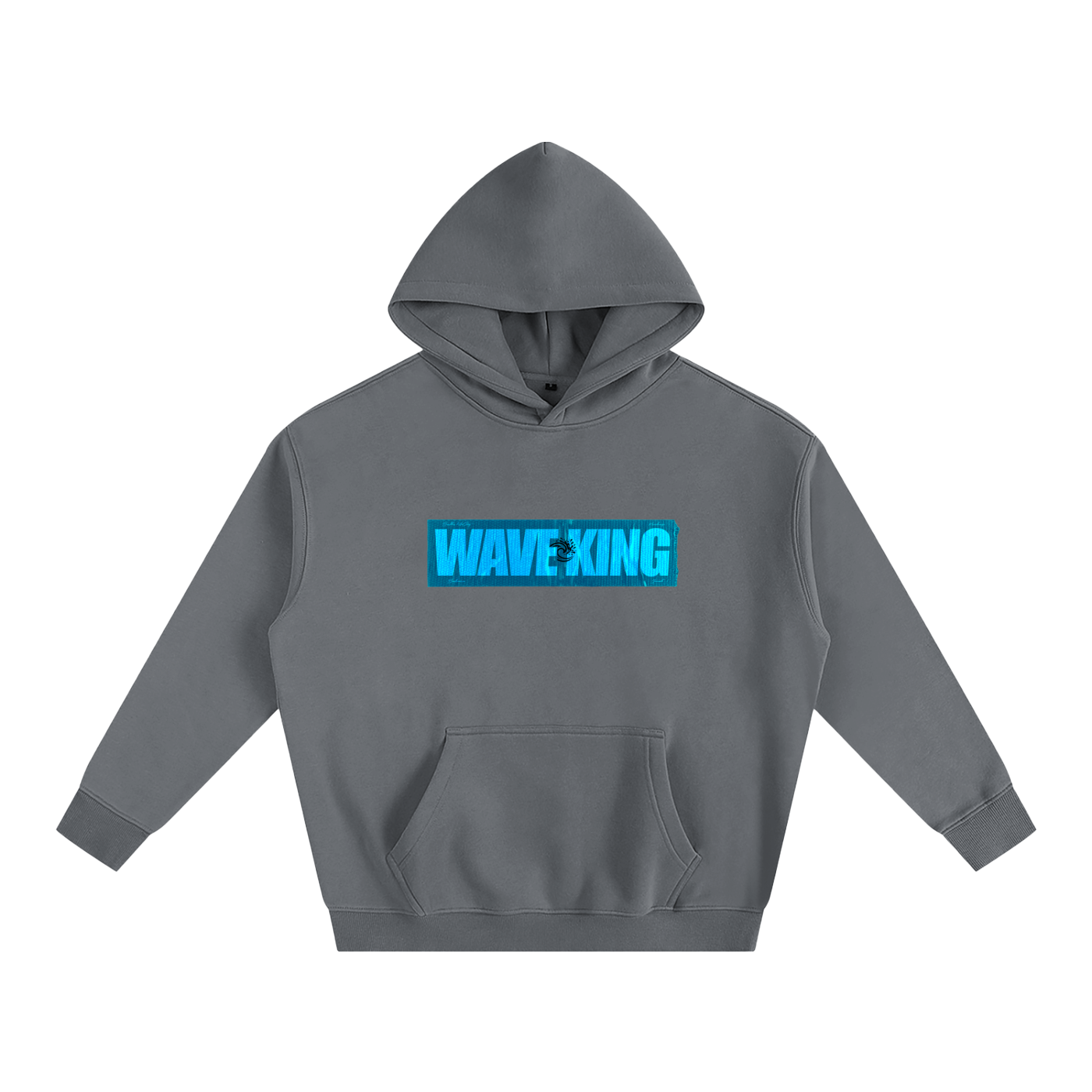 WAVE KING Oversize Fleeced Hoodie