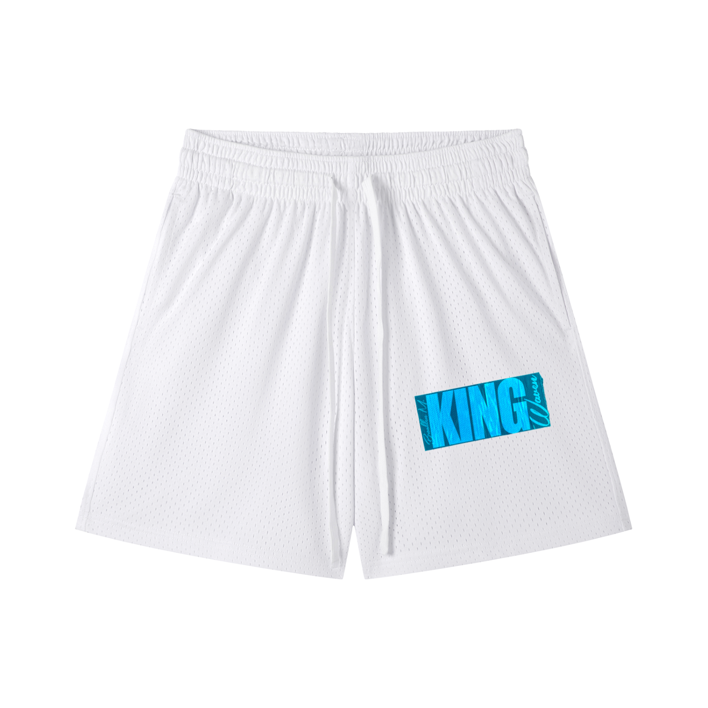 WAVE KING Mesh Drawstring Shorts