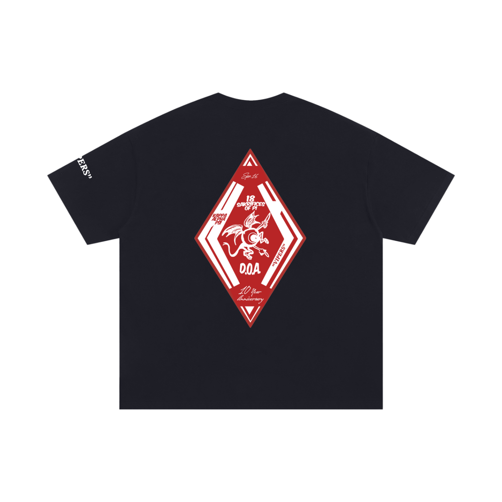 DOA 10 Year Logo Oversized Cotton T-Shirt