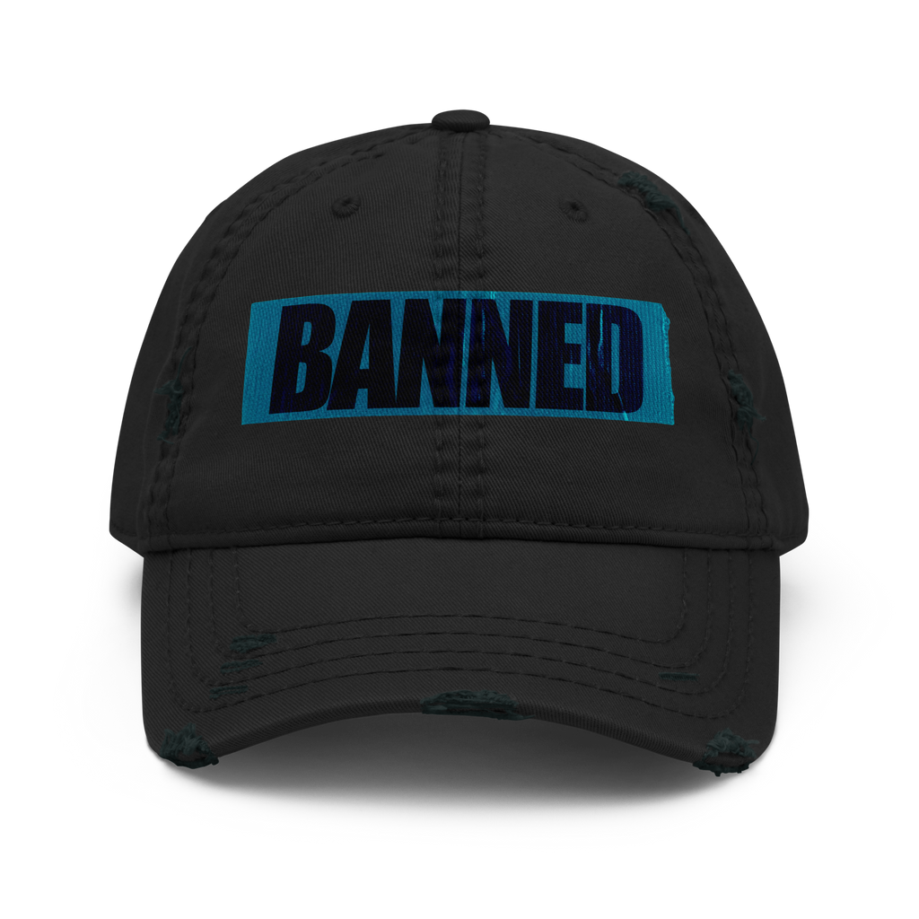 BANNED Dad Hat (Distressed)