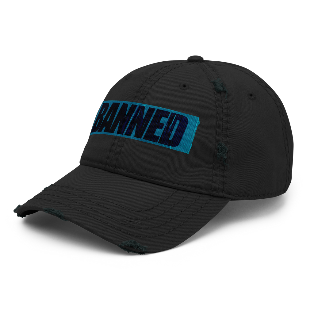 BANNED Dad Hat (Distressed)