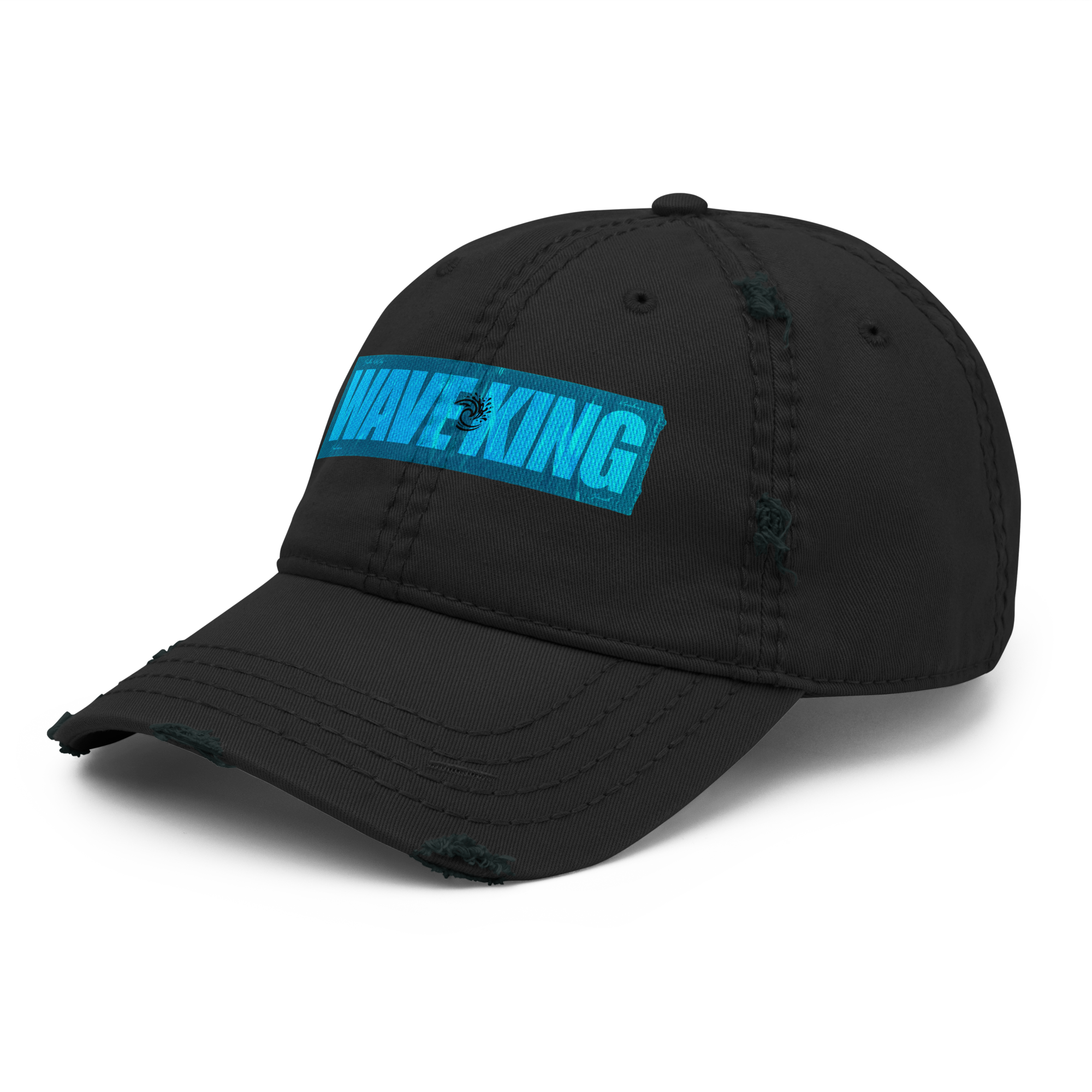 WAVE KING Dad Hat (Distressed)