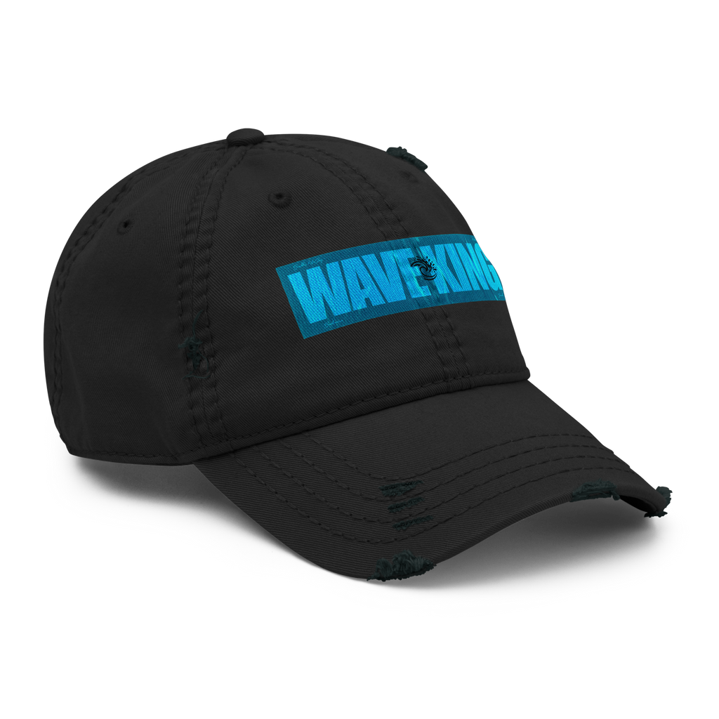 WAVE KING Dad Hat (Distressed)