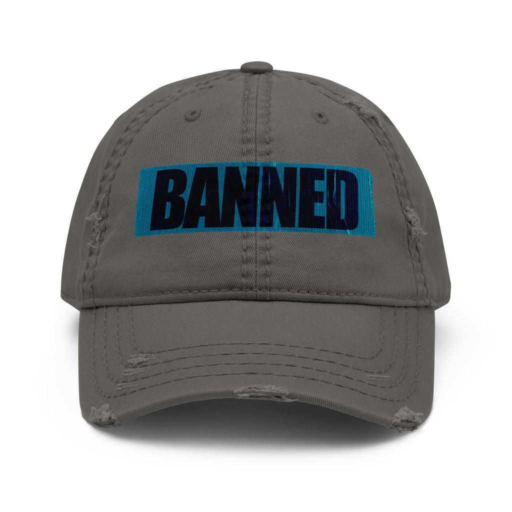 BANNED Dad Hat (Distressed)