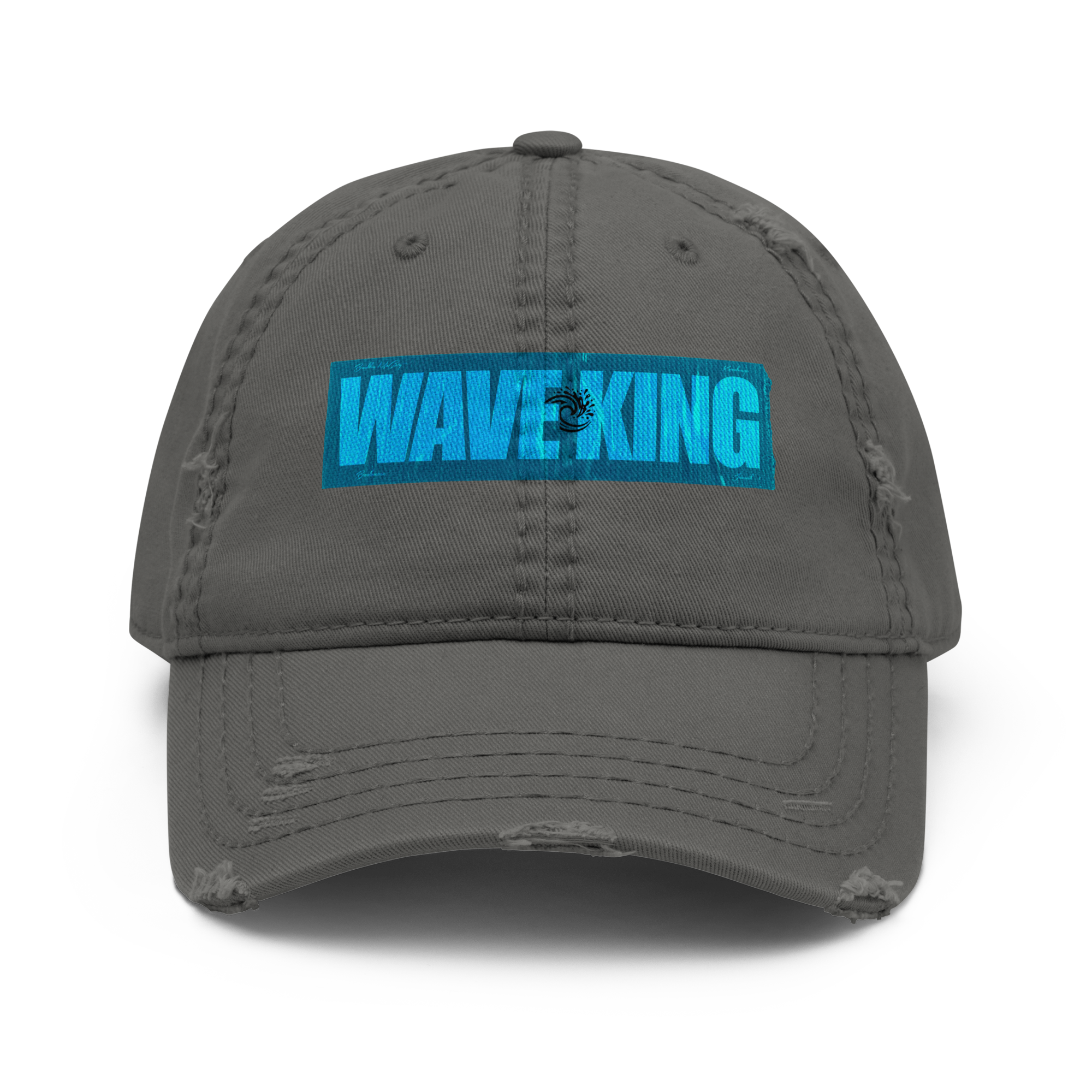WAVE KING Dad Hat (Distressed)