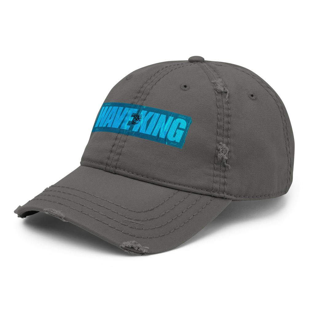WAVE KING Dad Hat (Distressed)