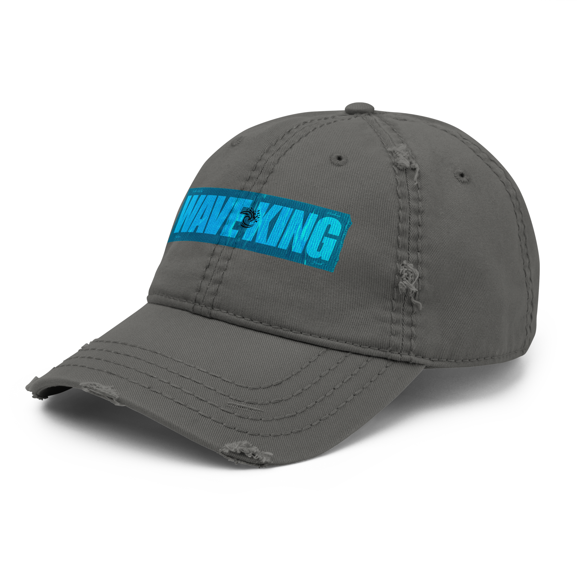 WAVE KING Dad Hat (Distressed)