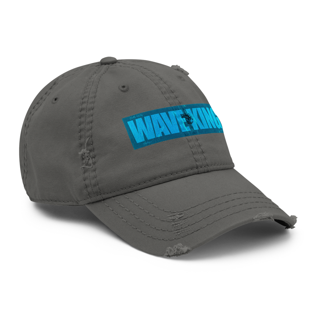 WAVE KING Dad Hat (Distressed)