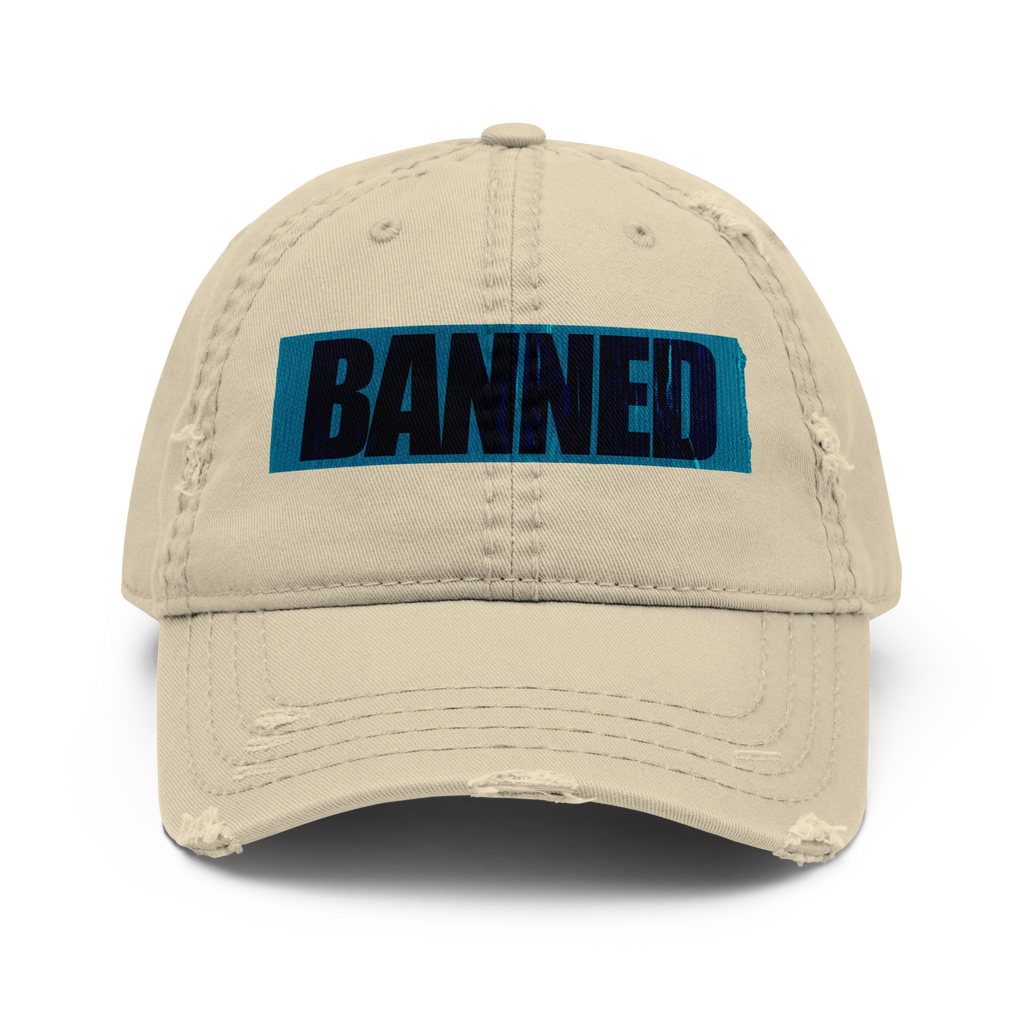 BANNED Dad Hat (Distressed)