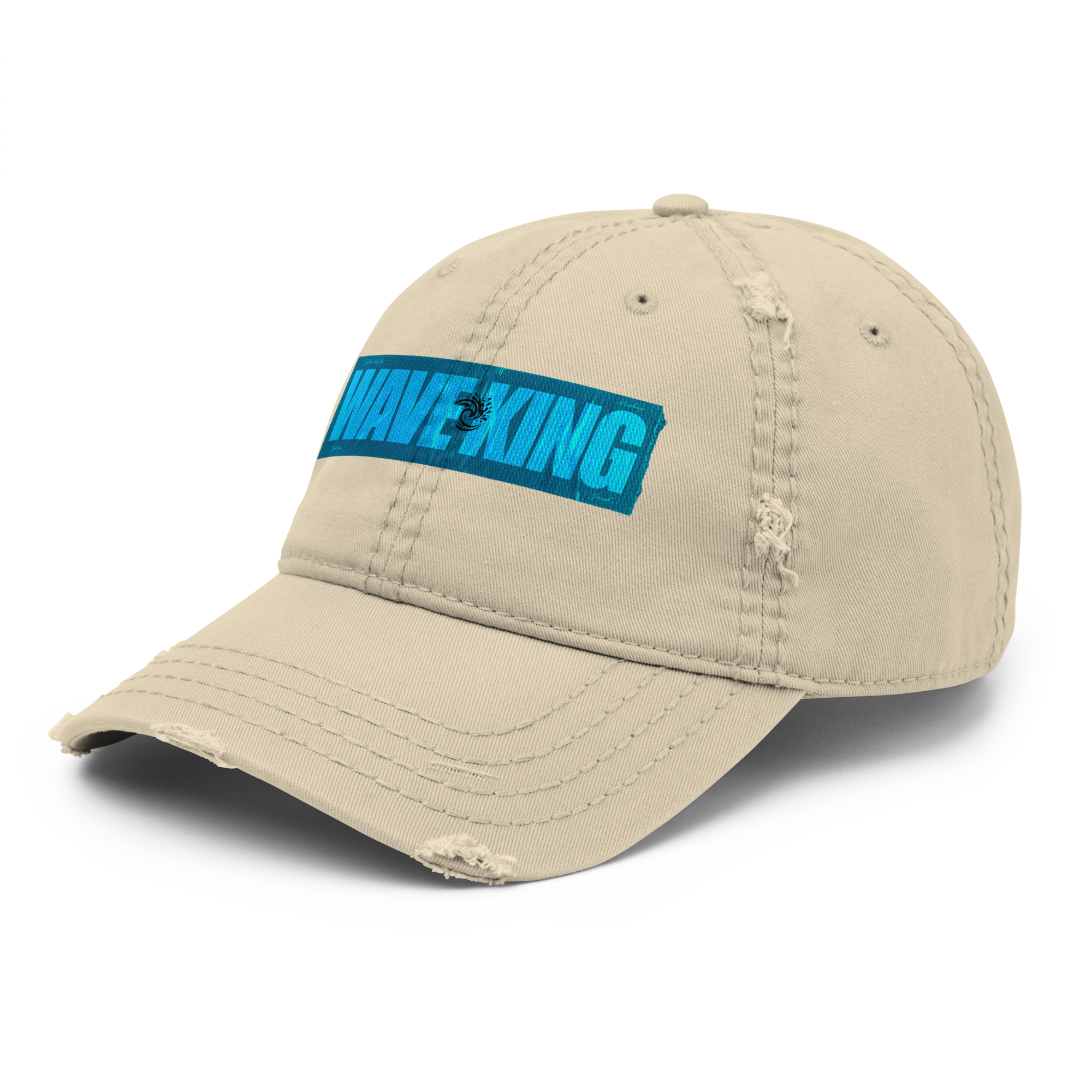 WAVE KING Dad Hat (Distressed)