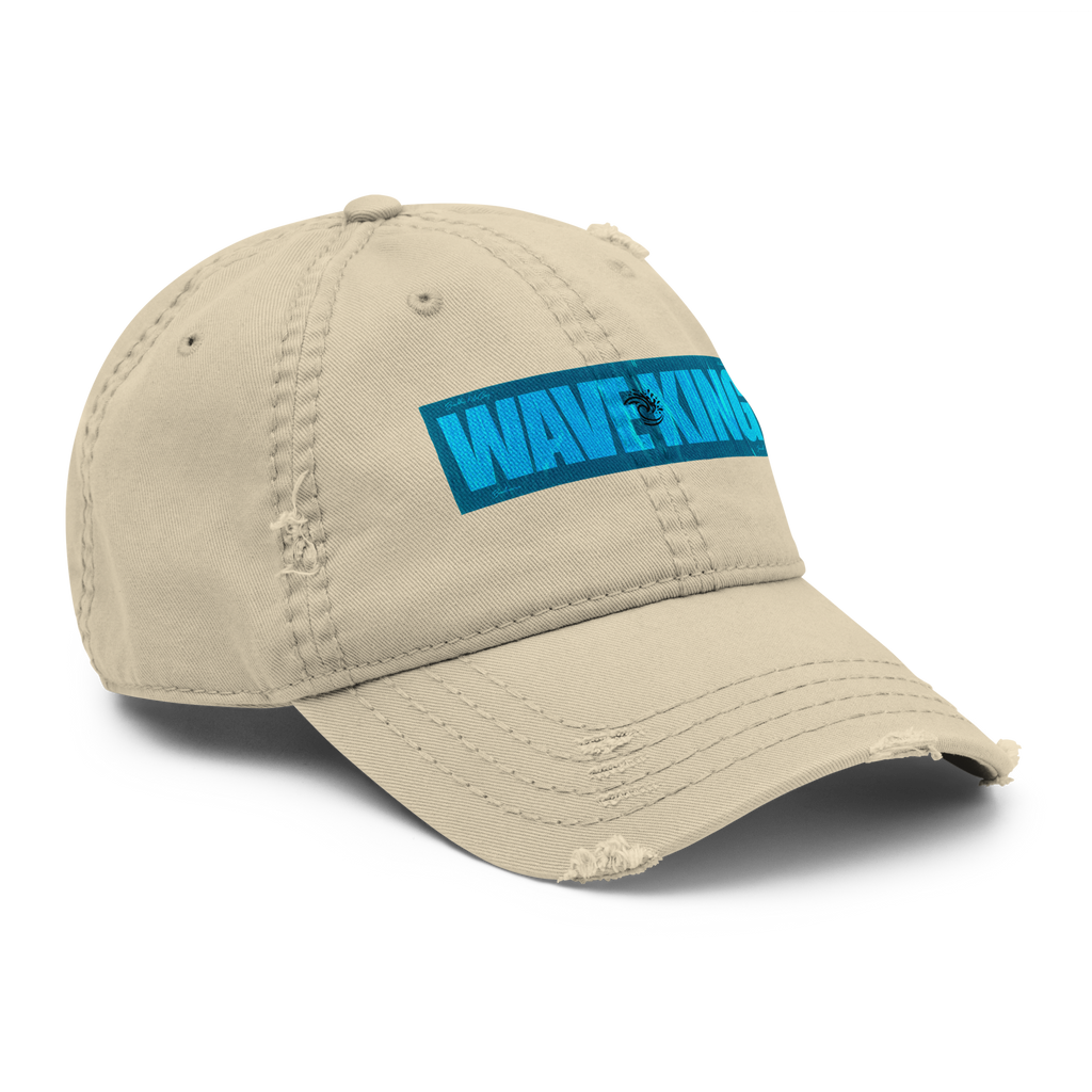 WAVE KING Dad Hat (Distressed)