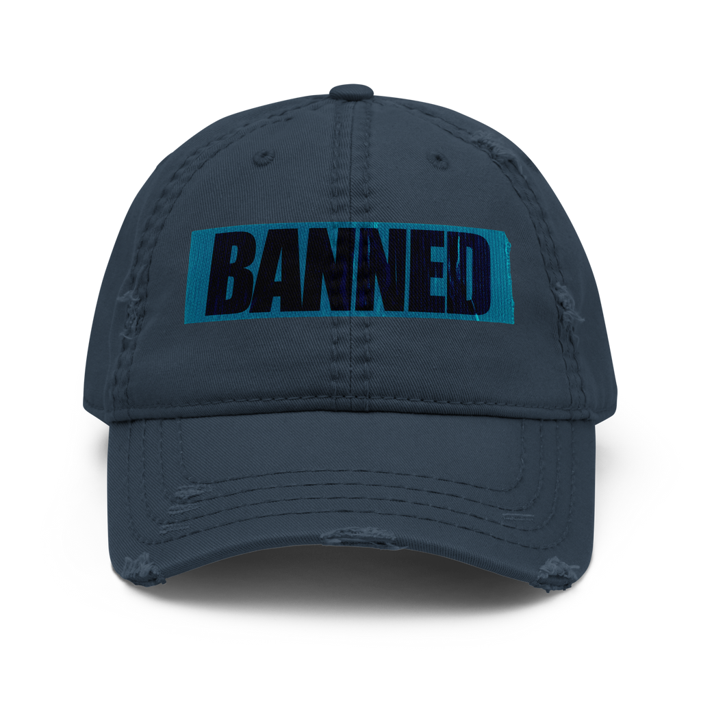 BANNED Dad Hat (Distressed)