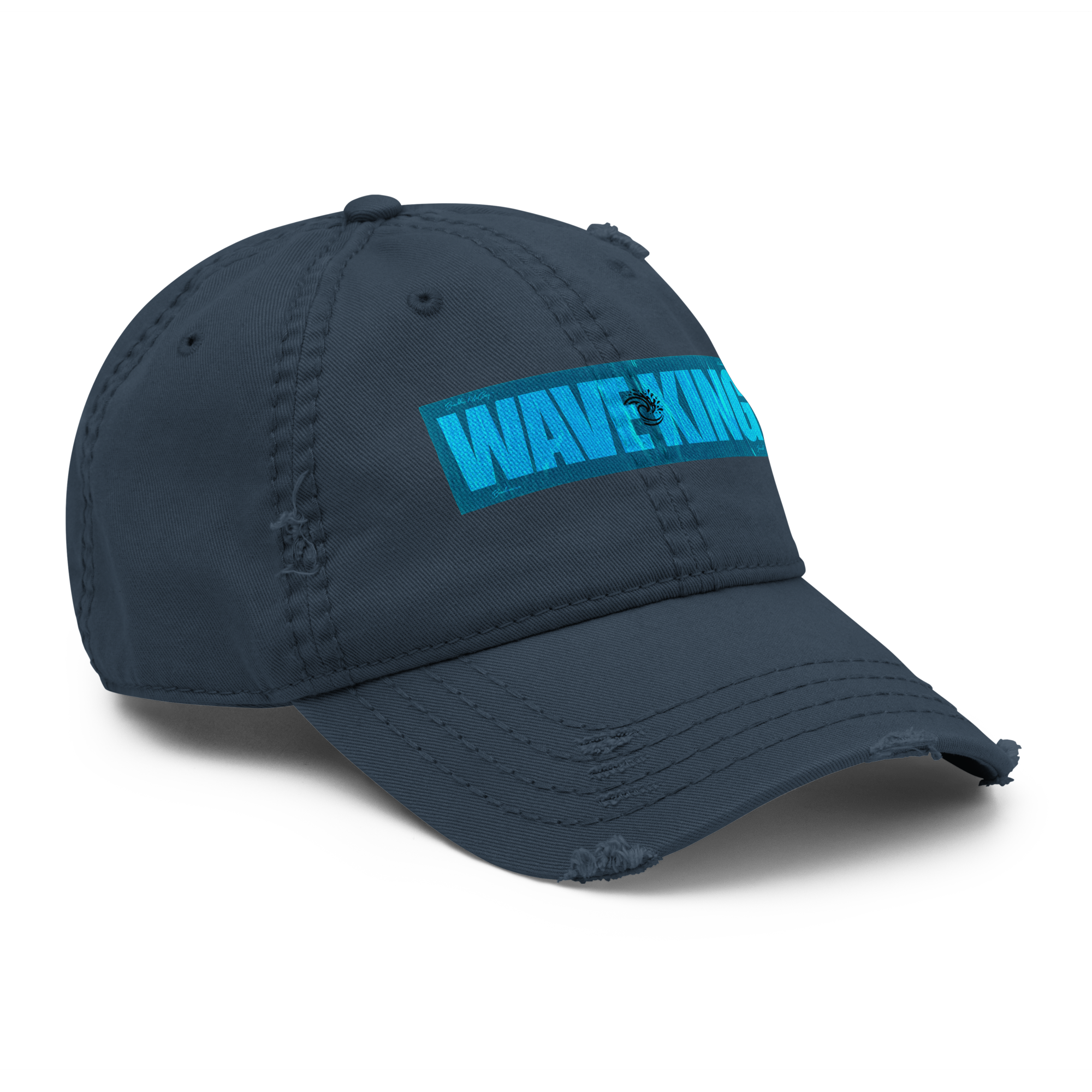 WAVE KING Dad Hat (Distressed)