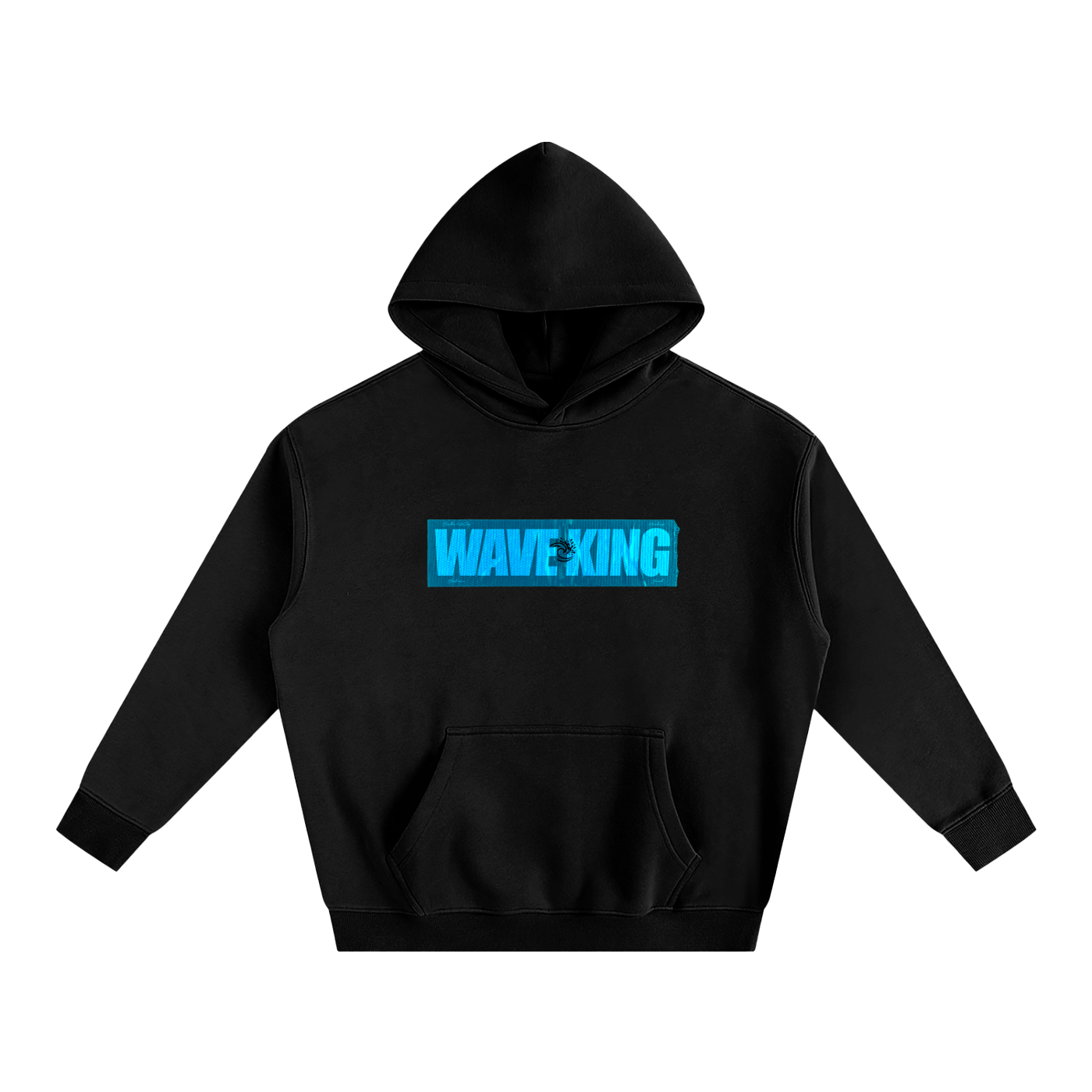 WAVE KING Oversize Fleeced Hoodie