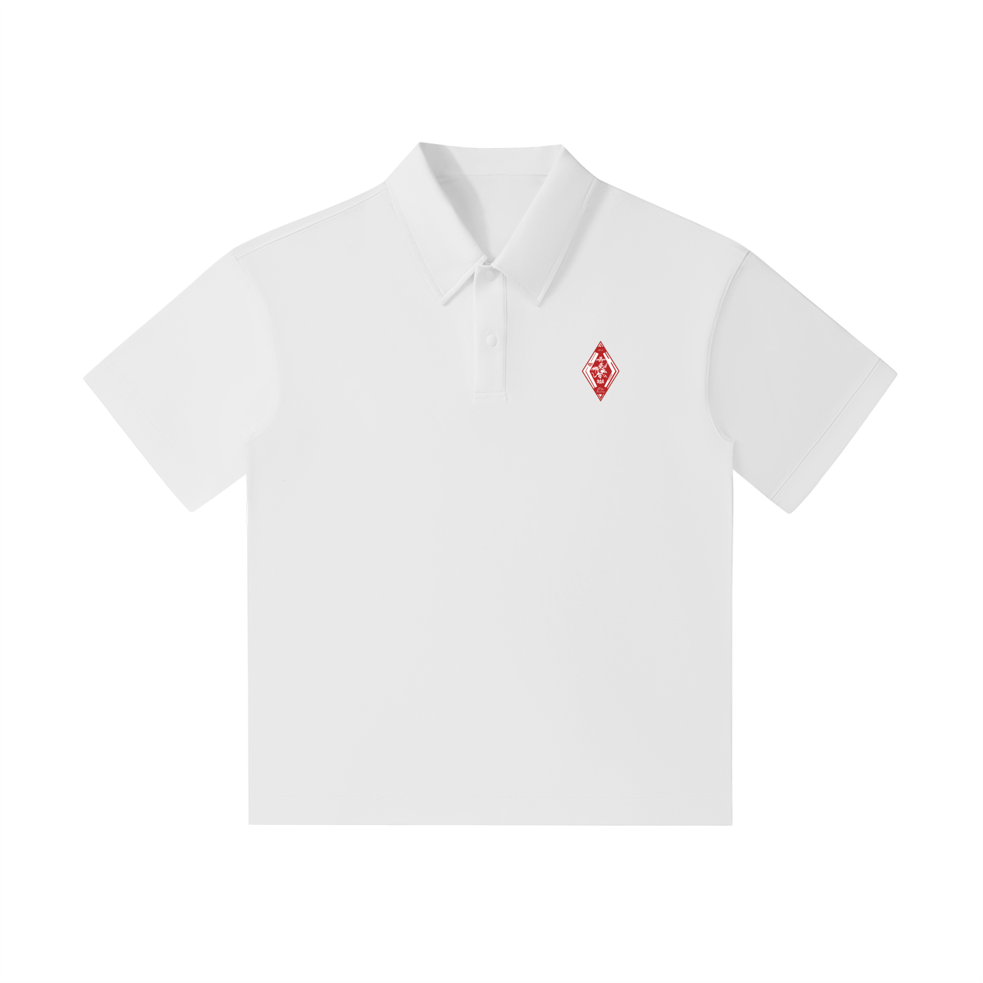 10 Year Logo Drop Shoulder Short-Sleeve Polo