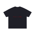 Diamond Oversized Cotton T-Shirt (Black)