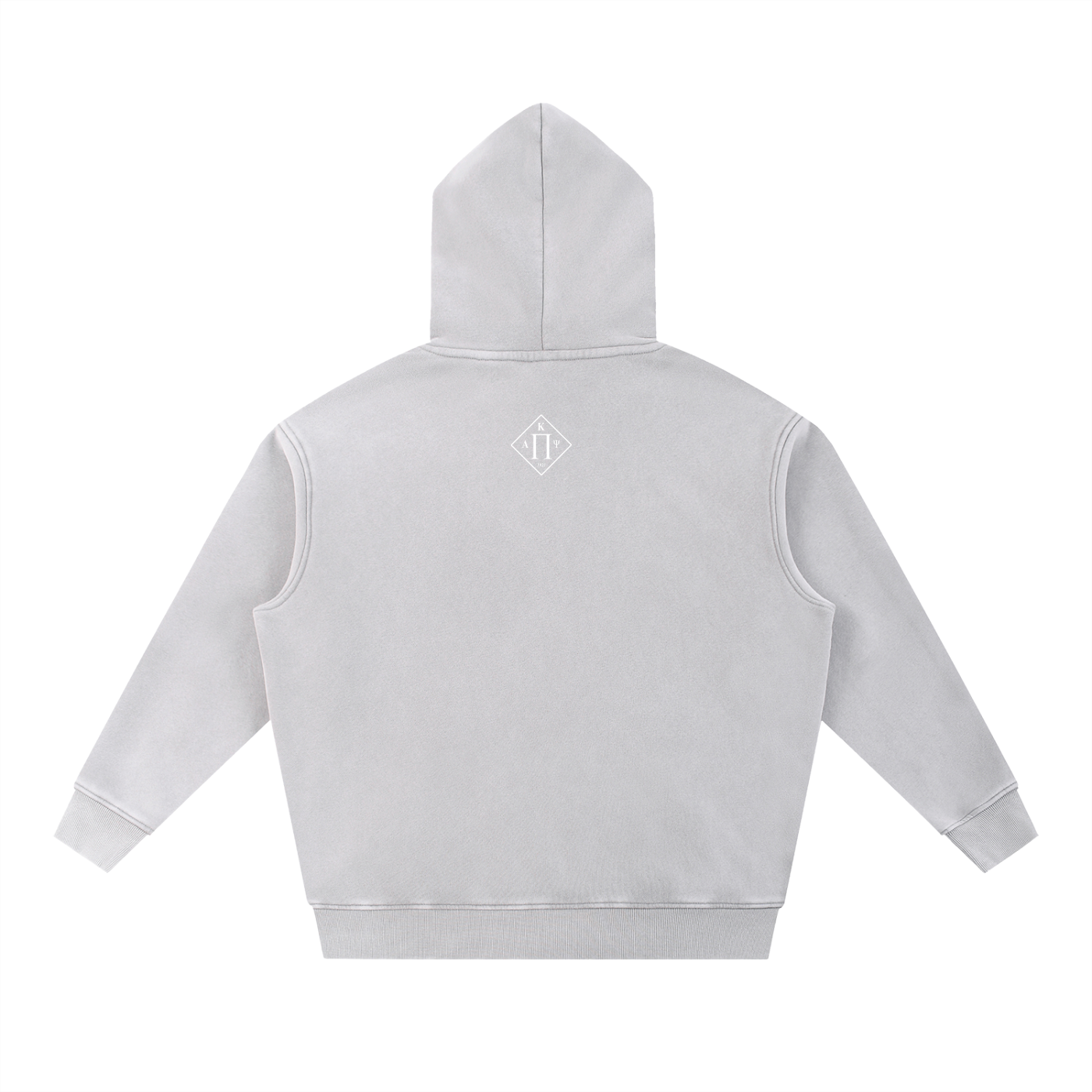 Grand Pi Snow Wash Fleece Oversize Hoodie