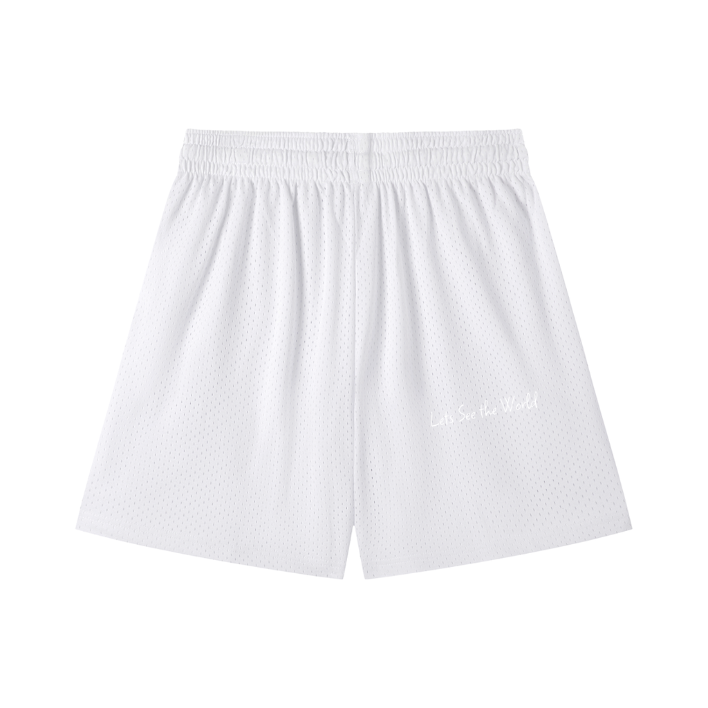WAVE KING Mesh Drawstring Shorts