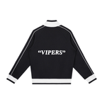 "Vipers" Track Jacket - Raglan Sleeve Zip