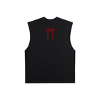 90's Mothership Raw Edge Cotton Tank Top