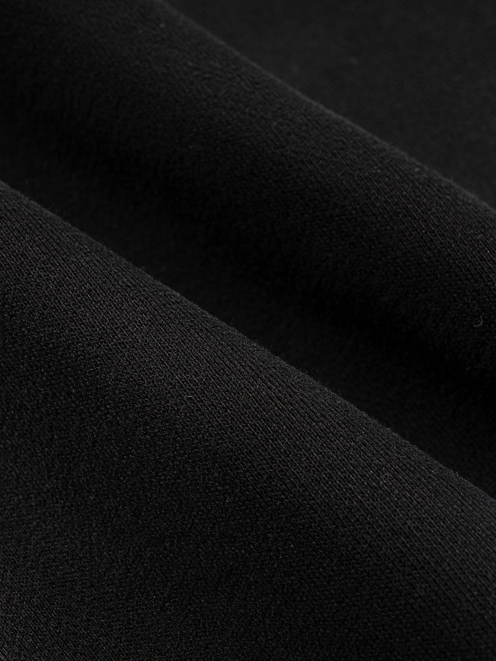 THE JEDI - "Dark Side" Sun Fade Detachable Fur Hoodie (Boxy)