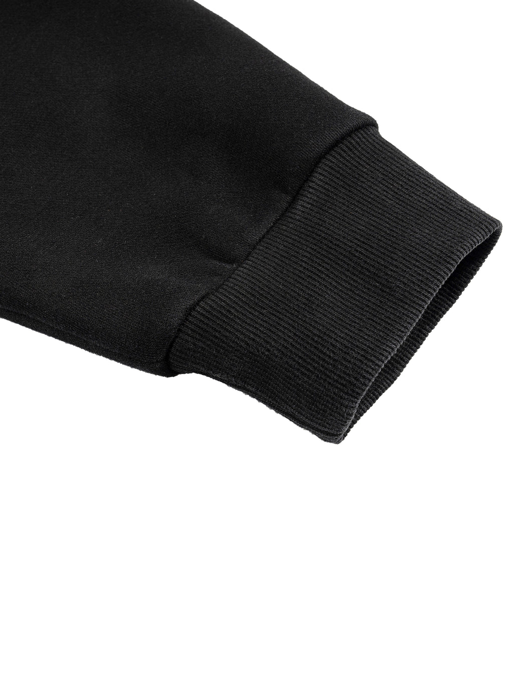 THE JEDI - "Dark Side" Sun Fade Detachable Fur Hoodie (Boxy)