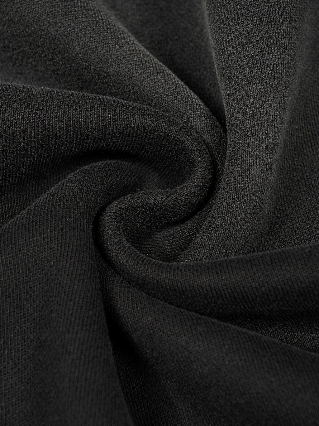 THE JEDI - "Dark Side" Sun Fade Detachable Fur Hoodie (Boxy)