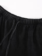 "Grand Pi Vipers" Snow Washed Raw Hem Shorts