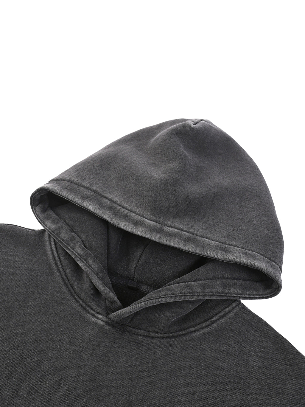 Grand Pi Snow Wash Fleece Oversize Hoodie
