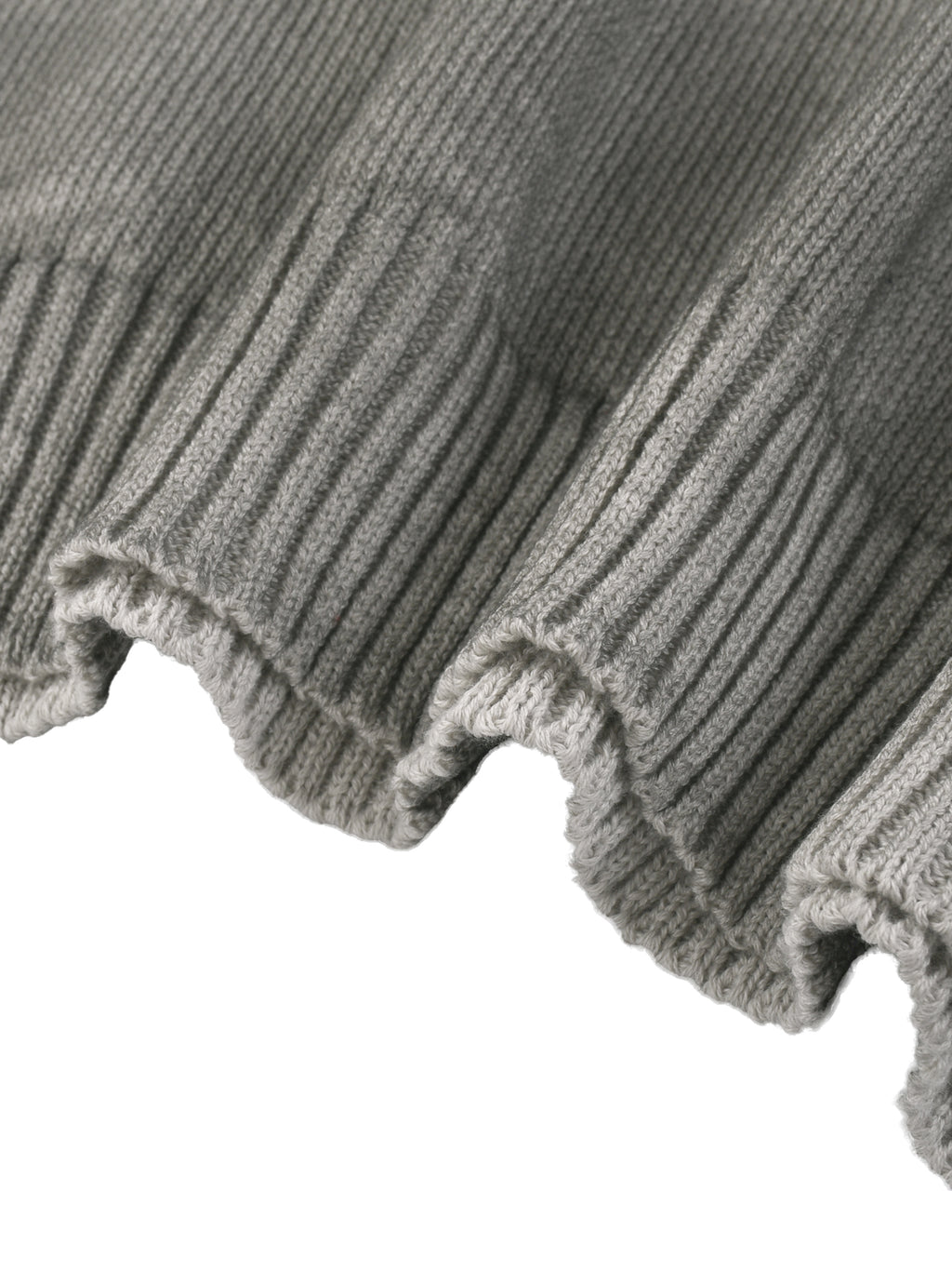 "Vipers" Ripped Crewneck sweater (Black and Grey)