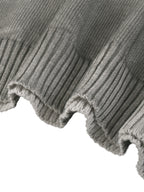 "Vipers" Ripped Crewneck sweater (Black and Grey)