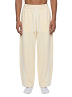Unisex Wide Leg Piping Sweatpants